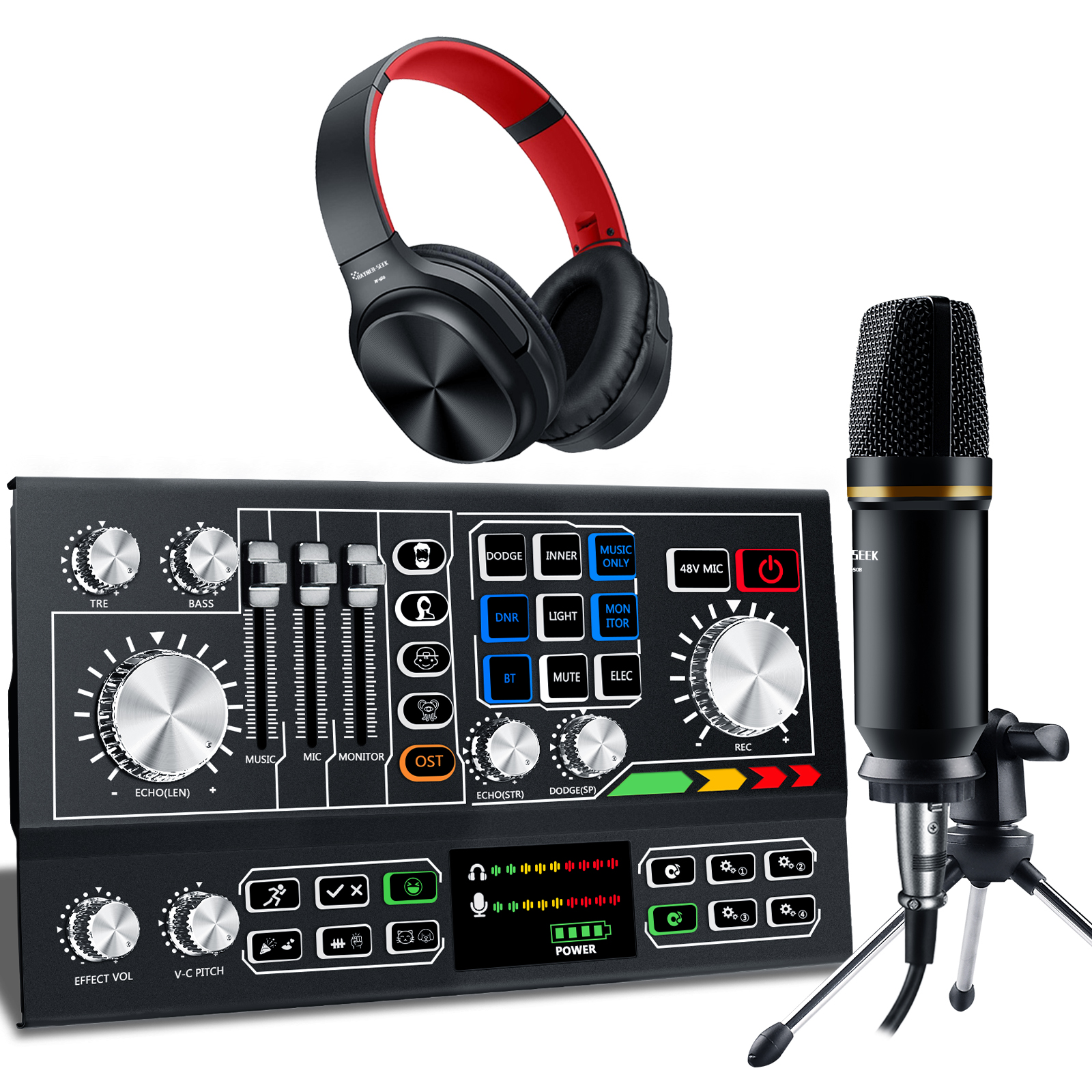 Podcast Equipment Bundle HS-AP901